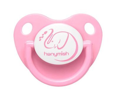 Hanymish Tiny 0-6 Ay Yenidoğan Damaklı Silikon Emzik Pembe