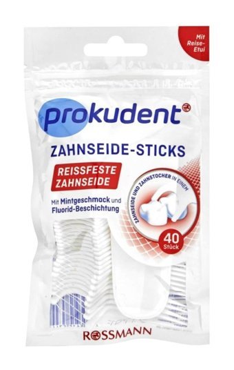 Prokudent Kürdanlı Mumlu 40 Adet Diş İpi