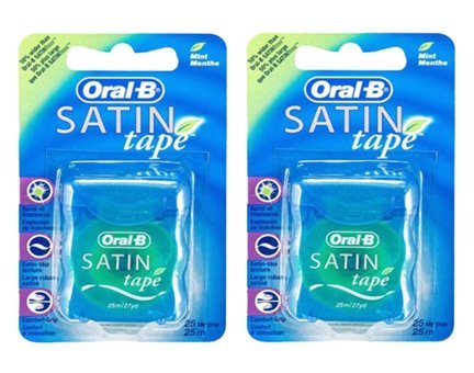 Oral-B Satin Nane Aromalı 25 m 2 Adet Diş İpi
