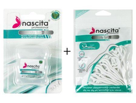 Nascita Professional Nane Aromalı Kürdanlı Diş İpi