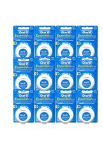 Oral-B Essential Aromasız 50 m 12 Adet Diş İpi