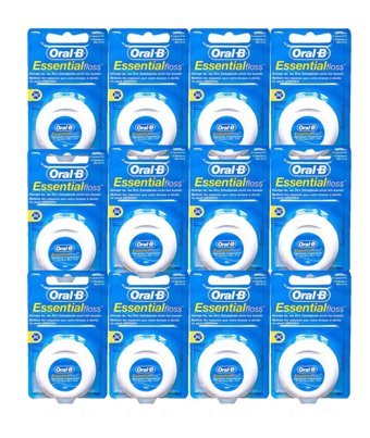 Oral-B Essential Aromasız 50 m 12 Adet Diş İpi