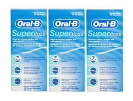 Oral-B Süper Aromasız Kürdanlı 50x3 Adet Diş İpi
