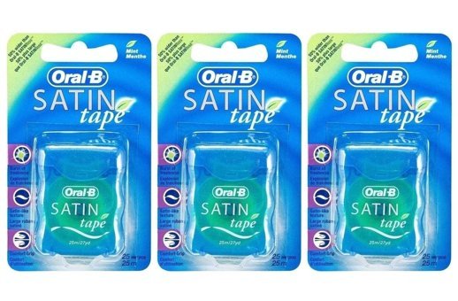 Oral-B Satin Nane Aromalı 25 m 3 Adet Diş İpi