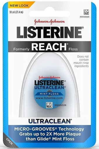 Listerine Ultra Clean Nane Aromalı 27.4 m Diş İpi