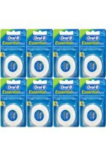 Oral-B Essential Nane Aromalı Mumlu 50 m 8 Adet Diş İpi