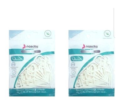 Nascita Professional Nane Aromalı Kürdanlı 50x2 Adet Diş İpi