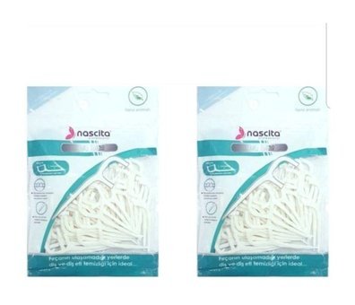 Nascita Professional Nane Aromalı Kürdanlı 50x2 Adet Diş İpi