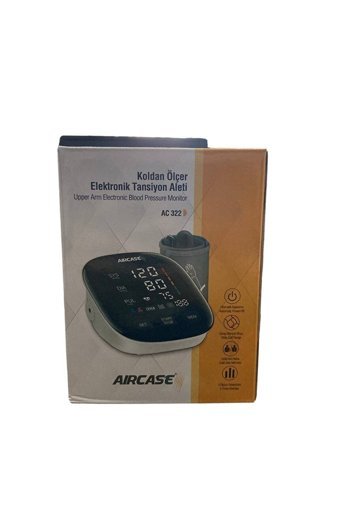 Aircase Ac 322 90 Ölçüm Hafızalı Dijital Koldan Yarı Otomatik Tansiyon Aleti