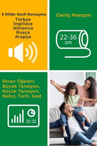 Medisana Med-48627 2 Kullanıcı 240 Ölçüm Hafızalı Konuşan Dijital Koldan Tam Otomatik Tansiyon Aleti