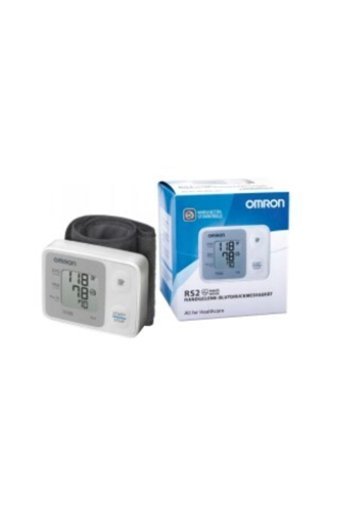 Omron Rs2 6161-E 1 Kullanıcı 60 Ölçüm Hafızalı Dijital Bilekten Tam Otomatik Tansiyon Aleti