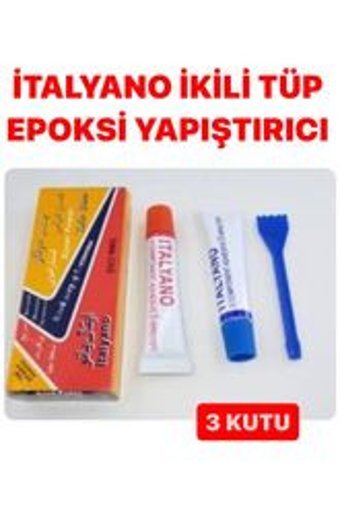 İtalyano Kokusuz 100 gr 3'lü Jel Hızlı Yapıştırıcı