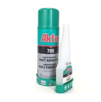 Akfix 705 Kokusuz 200 ml Tekli Sıvı-Sprey Hızlı Yapıştırıcı