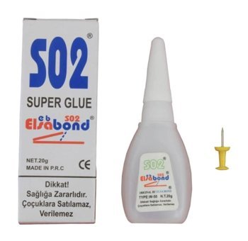 Elsabond S02 Kokusuz 20 gr 3'lü Jel Hızlı Yapıştırıcı