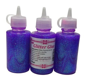 Glitter Glue Kokusuz 60 ml Tekli Jel Hızlı Yapıştırıcı