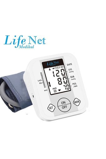 Life Net Jn-163D 2 Kullanıcı 198 Ölçüm Hafızalı Konuşan Dijital Koldan Tam Otomatik Tansiyon Aleti