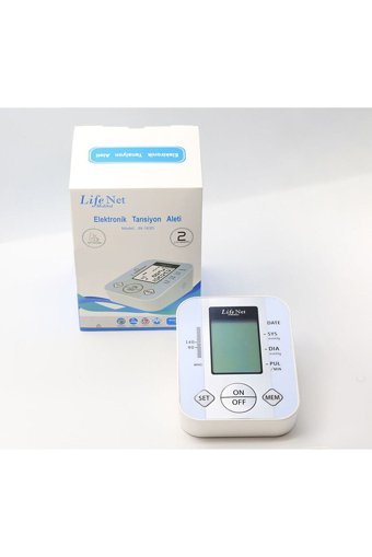 Life Net Jn-163D 2 Kullanıcı 198 Ölçüm Hafızalı Konuşan Dijital Koldan Tam Otomatik Tansiyon Aleti