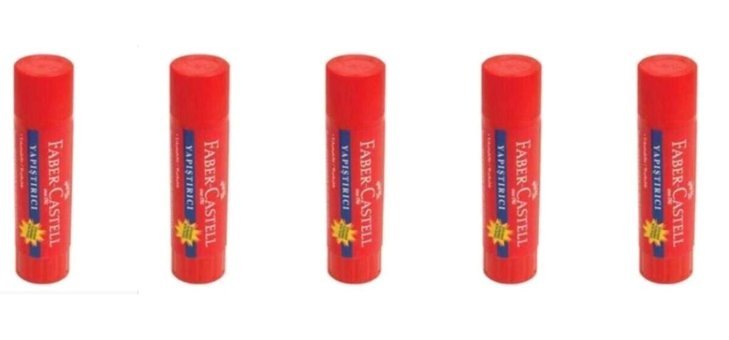 Faber Castell Kokusuz 20 gr 5'li Jel Hızlı Yapıştırıcı