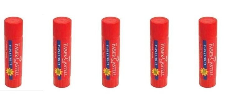 Faber Castell Kokusuz 20 gr 5'li Jel Hızlı Yapıştırıcı