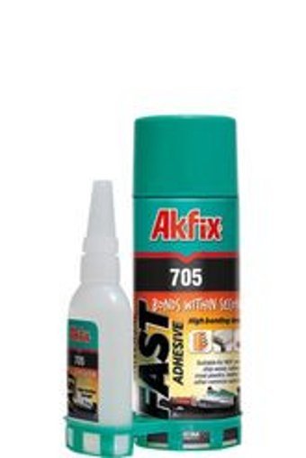 Akfix 705 Kokusuz 400 ml Tekli Sıvı-Sprey Hızlı Yapıştırıcı
