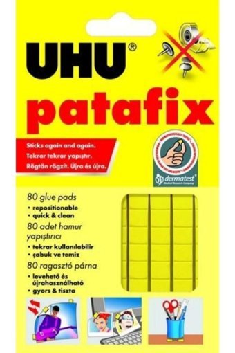 Uhu Patafix Kokusuz 50 gr Tekli Hamur Hızlı Yapıştırıcı