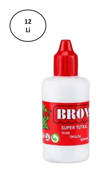 Brons BR-408 Kokusuz 100 gr 12'li Jel Hızlı Yapıştırıcı