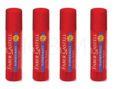 Faber Castell Kokusuz 10 gr 4'lü Jel Hızlı Yapıştırıcı
