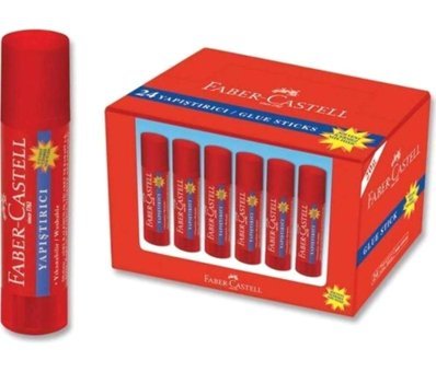 Faber Castell Kokusuz 20 gr 24'lü Jel Hızlı Yapıştırıcı