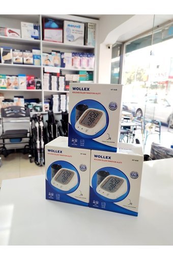 Wollex Kf-65B 2 Kullanıcı 384 Ölçüm Hafızalı Konuşan Dijital Koldan Tam Otomatik Tansiyon Aleti