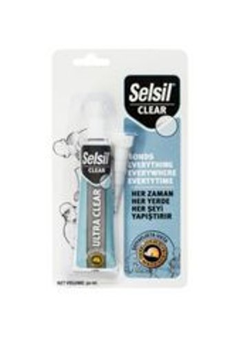 Selsil Ultra Clear Kokusuz 50 ml Tekli Sıvı-Sprey Hızlı Yapıştırıcı