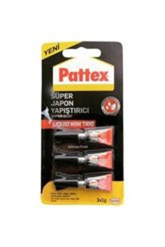Pattex Kokusuz 5 ml 3'lü Jel Hızlı Yapıştırıcı