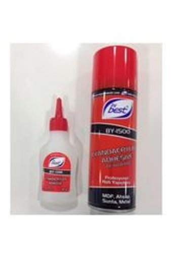 Best BY-1500 Kokusuz 400 gr Tekli Sıvı-Sprey Hızlı Yapıştırıcı