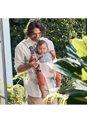 BabyBjörn Harmony 3D 3.2-15 kg Kapasiteli Oturaklı Her Yöne Kanguru Gümüş