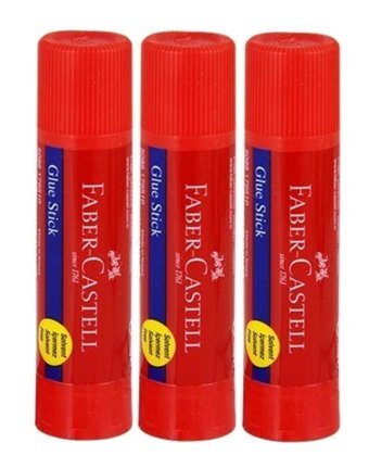 Faber Castell Kokusuz 22 gr 3'lü Jel Hızlı Yapıştırıcı