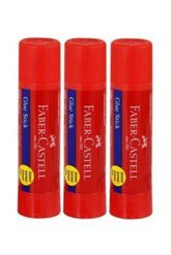 Faber Castell Kokusuz 22 gr 3'lü Jel Hızlı Yapıştırıcı