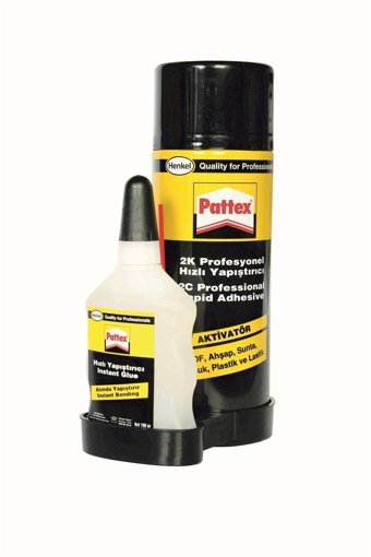 Pattex 283540 Kokusuz 200 ml Tekli Sıvı-Sprey Hızlı Yapıştırıcı
