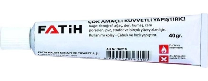 Fatih 36210 Kokusuz 40 gr 5'li Stick Hızlı Yapıştırıcı