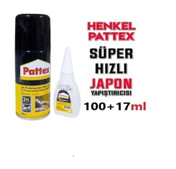 Pattex Kokusuz 100 ml+17 ml Tekli Jel Hızlı Yapıştırıcı