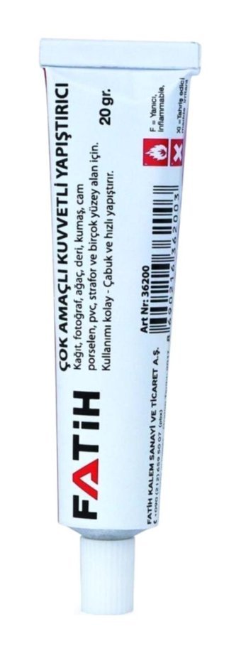 Fatih FA36200SY20 Kokusuz 20 gr Tekli Jel Hızlı Yapıştırıcı