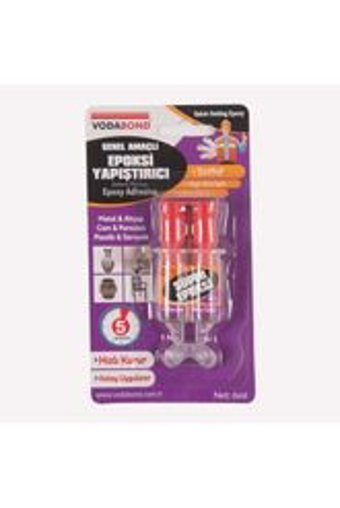 Vodabond Epox Kokusuz 100 gr Tekli Jel Hızlı Yapıştırıcı