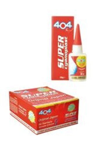 404 Kokusuz 20 gr Tekli Jel Hızlı Yapıştırıcı