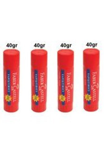 Faber Castell Kokusuz 40 gr 4'lü Jel Hızlı Yapıştırıcı