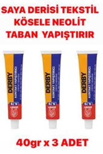 Derby Kokusuz 40 gr 3'lü Jel Hızlı Yapıştırıcı