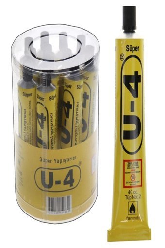 U-4 Kokusuz 40 gr Tekli Jel Hızlı Yapıştırıcı
