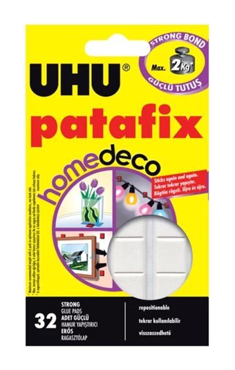 Uhu Patafix Homedeco 40660 Kokusuz 50 gr Tekli Jel Hızlı Yapıştırıcı