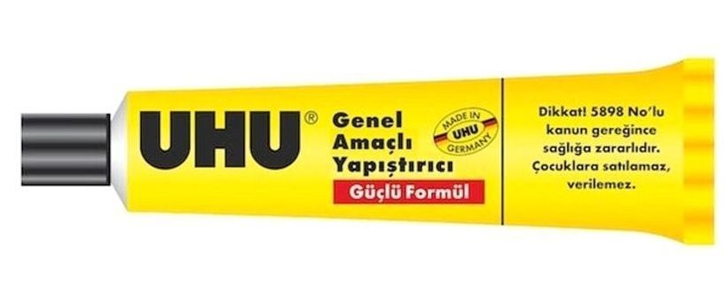 Uhu 40981 Kokusuz 60 ml Tekli Jel Hızlı Yapıştırıcı