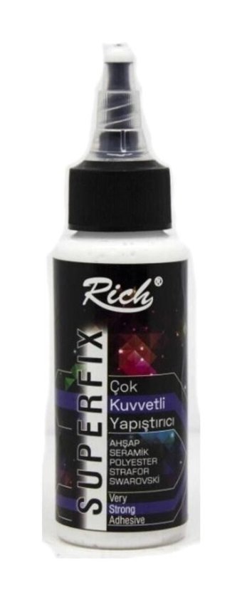 Rich Superfix Kokusuz 60 ml Tekli Jel Hızlı Yapıştırıcı