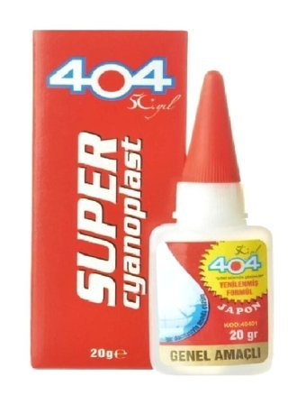 404 Kokusuz 50 gr Tekli Jel Hızlı Yapıştırıcı