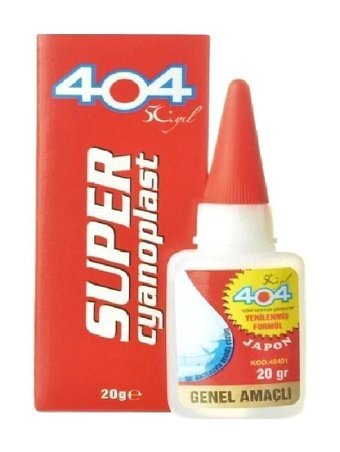 404 Kokusuz 50 gr Tekli Jel Hızlı Yapıştırıcı