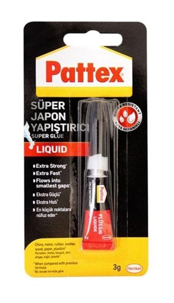 Pattex Kokusuz 3 ml 3'lü Jel Hızlı Yapıştırıcı